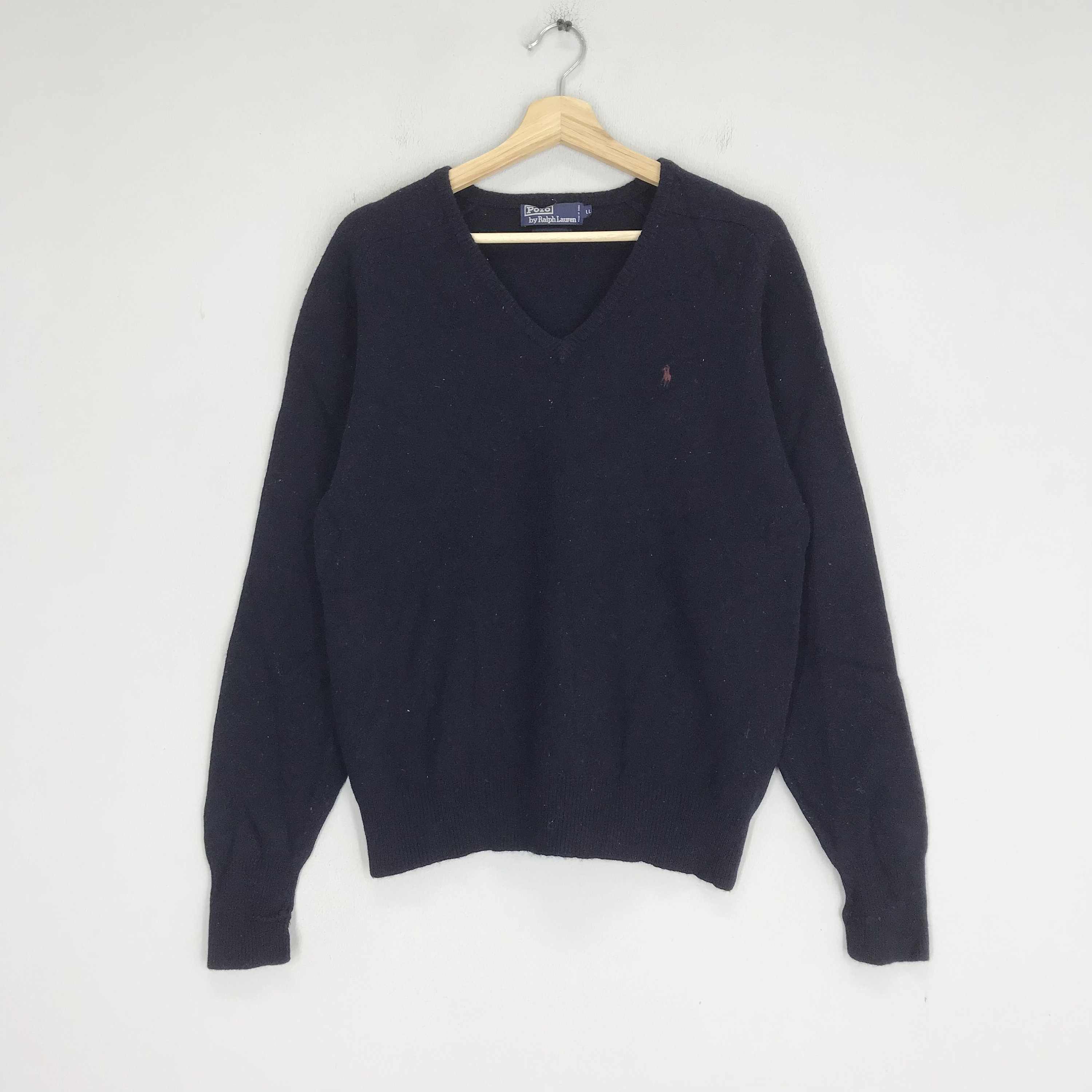 【送料&関税込】Ralph Lauren Wool Sweater With Pony Triple-Pony Wool-Blend Sweater