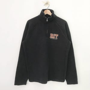 Felpa vintage Rochester Institute Of Technology RIT, taglia media, squadra di hockey su ghiaccio Tigers Spell Out, maglione Rit Hockey Pullover, taglia M