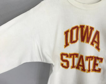 Vintage 90s Champion Reverse Weave Iowa State Sweatshirt (size S