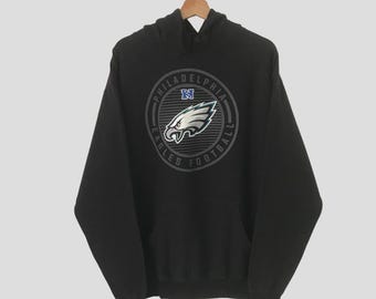 Grijze Philadelphia Eagles-sweater Xlarge Eagles-trui Philadelphia Eagles-hoodie Sporttrui Eagles National Football Team maat XL