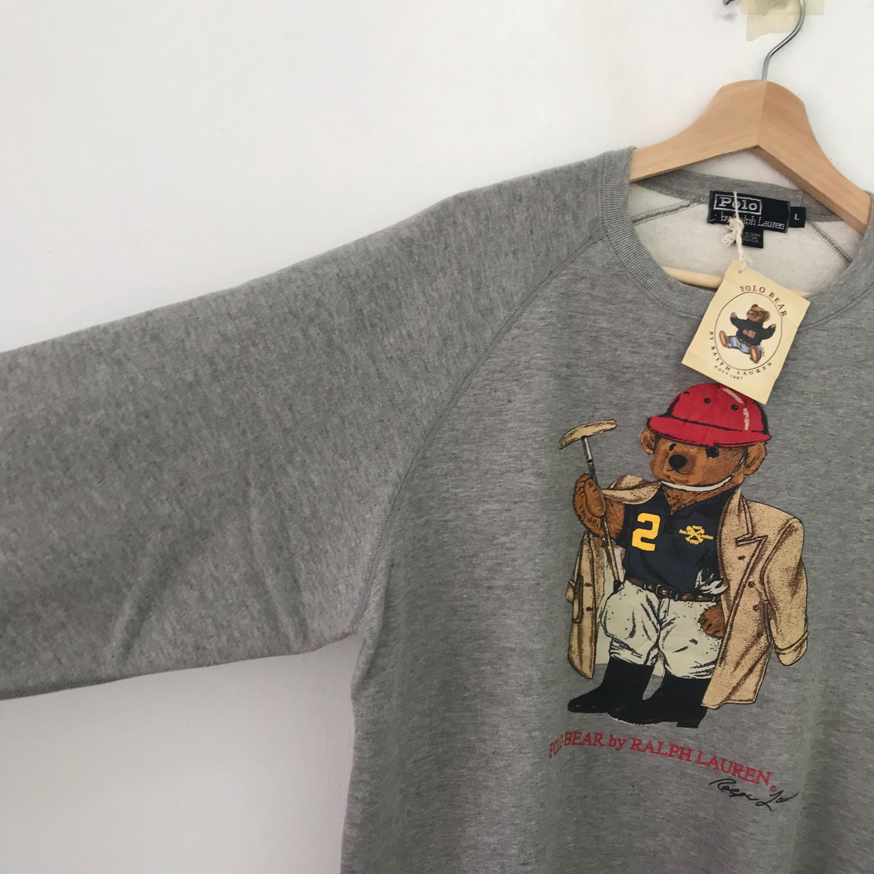 Vintage Polo Bear Ralph Lauren Sweatshirt Polo Ralph Lauren