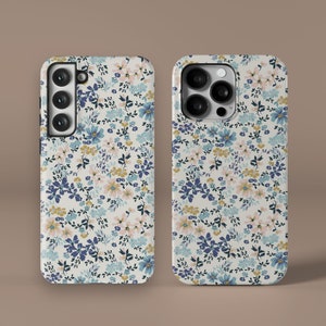 Colorful Wild Flowers Floral Phone Case For 14 13 12 11 Pro Max Plus Mini X XR XS 7 8 SE MagSafe iPhone Cover Galaxy S23 S20 Ultra Pixel 7 5