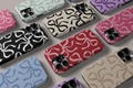 Customized Colors Bows Aesthetics MagSafe Phone Case, Black Cream Pink Red iPhone 16 15 14 13 12 11 X Pro Max Plus Galaxy S24 S23 Ultra Case