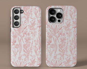 Flores Botánica MagSafe iPhone 15 15 Pro 15 Pro Max 14 13 Pro Max caso iPhone 12 caso iPhone XS Max Caso iPhone11 Samsung Galaxy S24 S23
