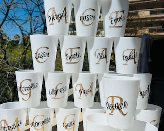 Eco Cup Cup First names, personalized cups, wedding.