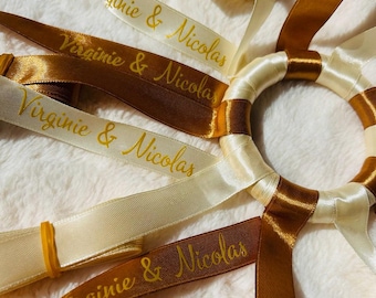 Ronde Des Rubans-Jeu Du Ruban Mariage-Ruban Satin-Activité Mariage