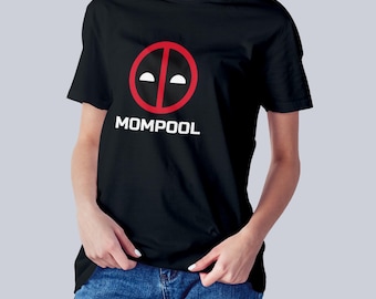 Camiseta del Día de la Madre Mompool Camiseta divertida del Día de la Madre Regalo para Supermamás Camiseta para el Día de la Madre Regalo Camiseta de Superhéroe Regalo de Cumpleaños