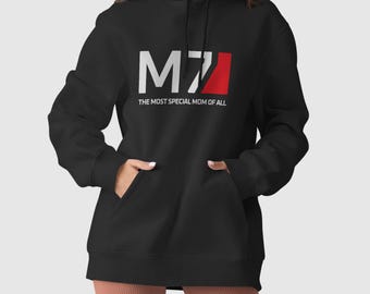 Idea regalo per la festa della mamma M7: La mamma più speciale di tutte Felpa con cappuccio, regalo per mamma gamer per la festa della mamma, idea regalo con cappuccio per neomamma
