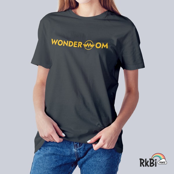 Muttertag Wondermom T-Shirt für neue Mütter Geschenkidee für Mama Supermom T-Shirt für neue Mütter