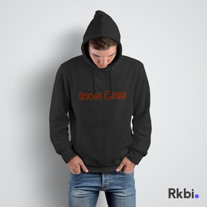 Vatertagsgeschenkidee Iron Dad Pull Over Hoodie Geschenk für alles Gute zum Geburtstag Cooler Hoodie für neue Väter Iron Man Hoodie Geschenk für den Vatertagsgeschenk
