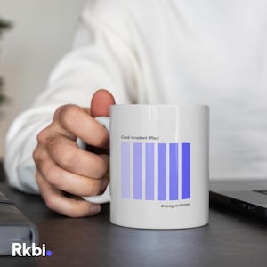 Goal Gradient Effect Coffee Mug – Perfect for UX & Product Designers
