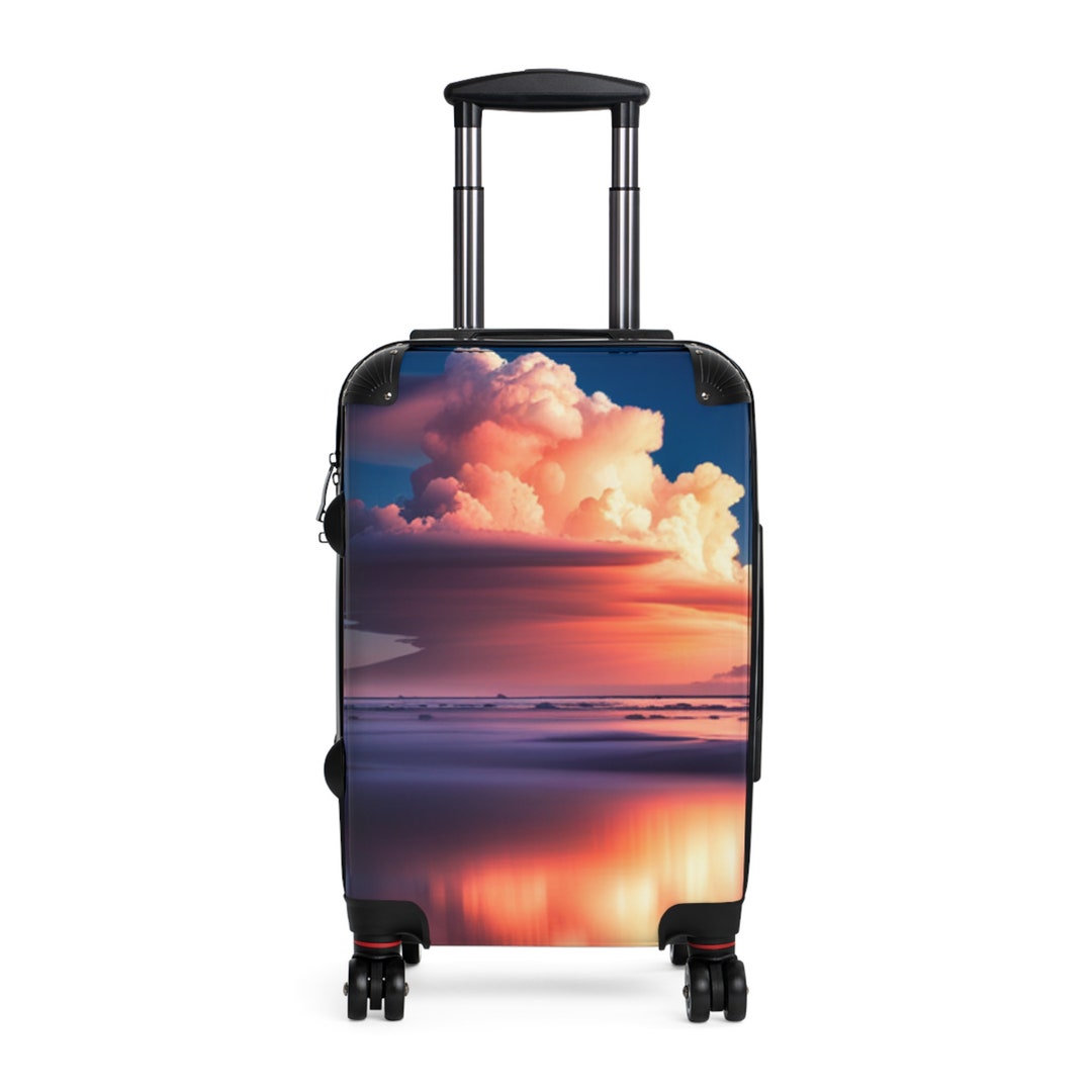 Cloud Suitcase W/ Wheel Etsy