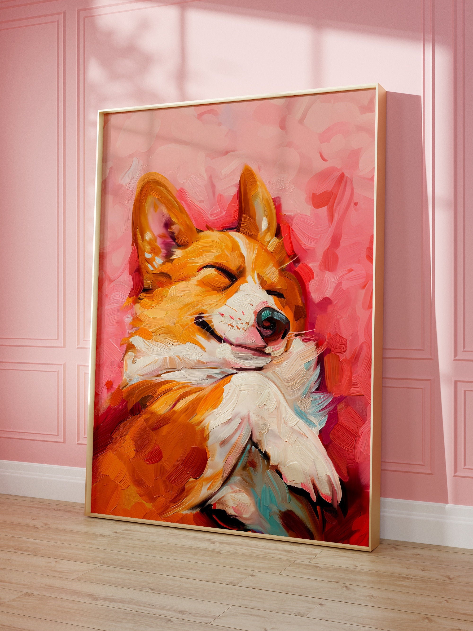 Corgi Poster