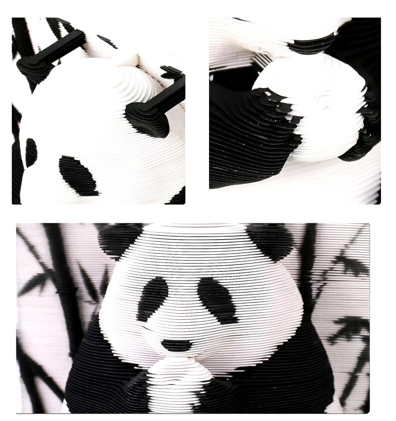 2024 Omoshiroi Block Calendar Panda, Panda Block Calendar, Tear Away 3D