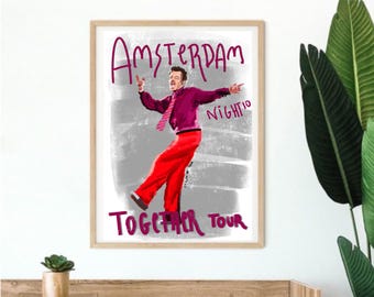Harry Styles Together Tourplakat AMSTERDAM N10