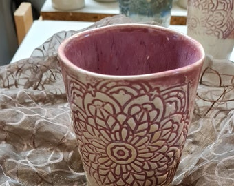 Taza de mandala Taza de yoga Taza de cerámica Taza de café Taza de té