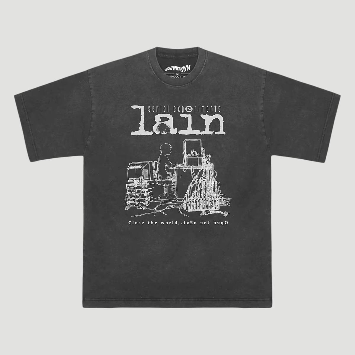 Serial experiments lain tshirt - Etsy 日本