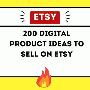 2025 Etsy Digital Product ideas 200 digital product ideas to sell on Etsy digital products list of 200 digital products to sell High demand