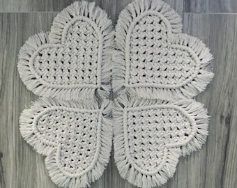 Heart Coasters Set of 4
