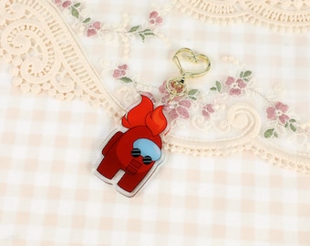 Red Son Keychain Monkie Kid