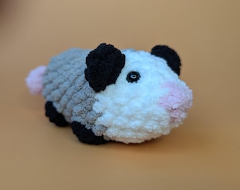 Handmade Crochet Mini Possum Plush