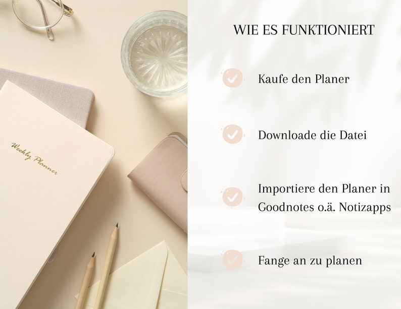 digital recipe book German, digital cookbook pdf, recipe book for Goodnotes, recipe planner, digital recipe journal, meal planner image 10