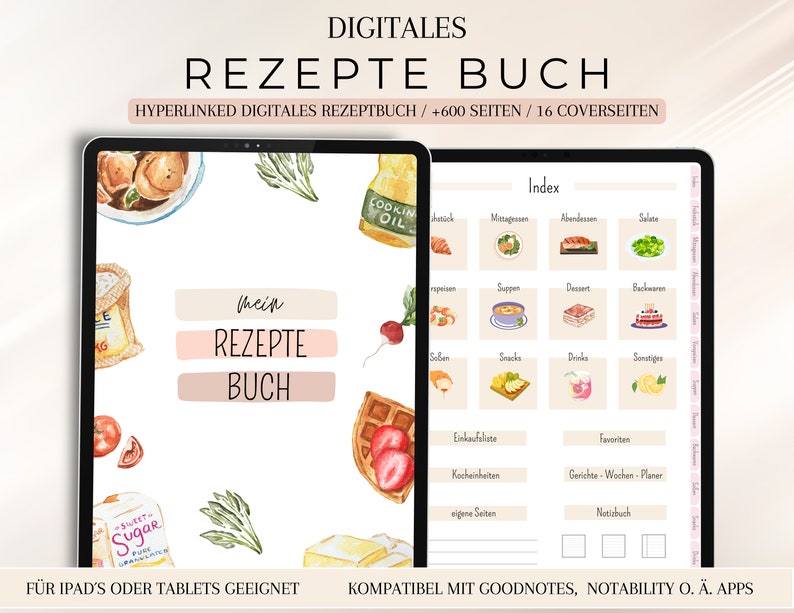 Rezepte Buch digital