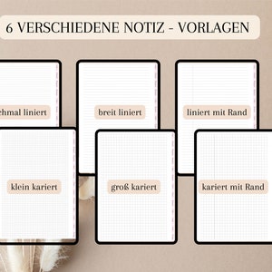 digital recipe book German, digital cookbook pdf, recipe book for Goodnotes, recipe planner, digital recipe journal, meal planner image 8