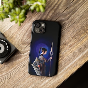 Shadowheart - Baldur&#39;s Gate 3 Slim Handyhülle | Gamer Schutzhülle