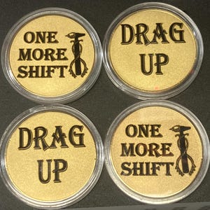 Engraved Brass challenge coins.