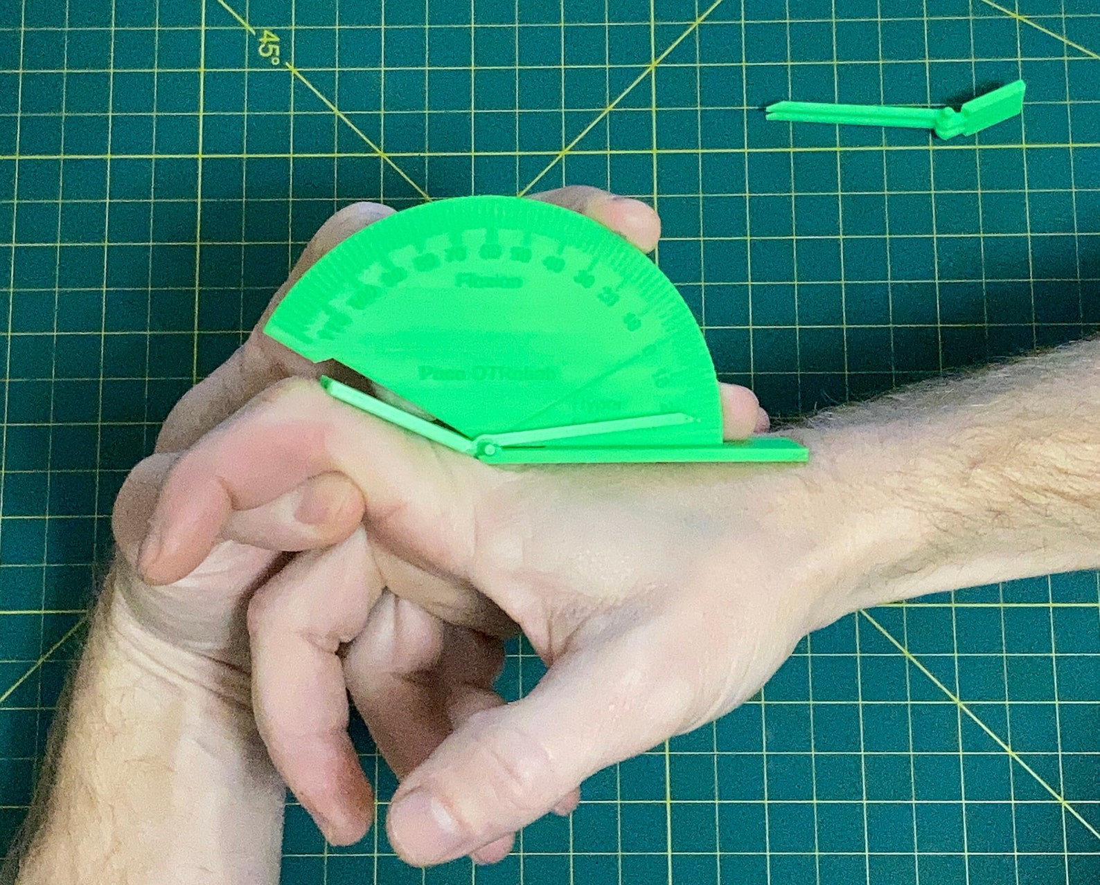 Measuring Finger Pagoni Finger Goniometer Measuring Tool, 3D Printed Measuring Tool ...