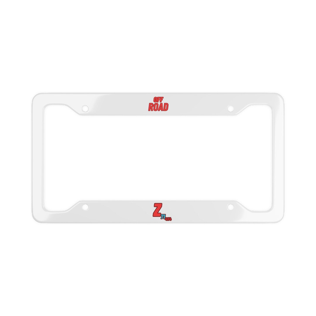 JDM License Frame Z71 4x4 SVG Z71 off Road Accessories Etsy