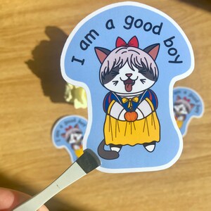 Stickers V, stickers BTS, V BTS, Kim Taehyung, Go Go Halloween, V blanche-neige, stickers K-pop, I am a good boy