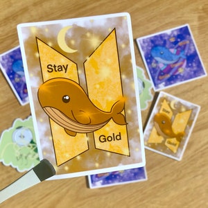Stickers Stay Gold BTS, autocollant BTS, stickers K-pop, papeterie ARMY, paroles de chansons