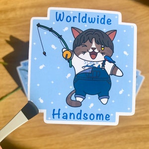 Stickers Jin, stickers BTS, Jin BTS, Worldwide Handsome, stickers K-pop, Super tuna, Kim Seokjin