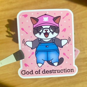 Stickers RM, stickers BTS, Rap Monster BTS, God of destruction, Kim Namjoon, stickers K-pop, Baepsae, Silver spoon