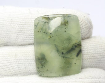 100% Natural  Prehnite Gemstone,semi precious loose stone,Prehnite Handmade cabochon,Prehnite Polished Gemstone for jewellery making #2693