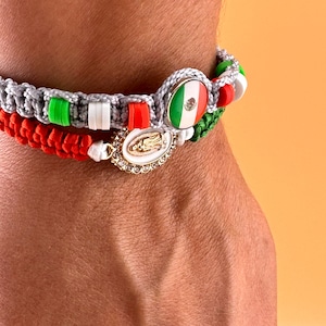Lot De 3 Bracelets Drapeau Haïti En Caoutchouc - Taille Unique, Ajustable, Neuf