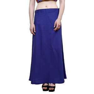 Women's Cotton Petticoat Saree Cotton Underskirt Sari Pure Cotton Petticoat zdjęcie 6