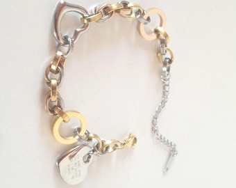 Seelenpartner,ewige Liebe,Glück,Material Fülle Grabovoi Zahlen Stahl Armband