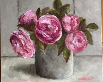 RÓŻE Bukiet Kwiatowy Olejek Artystyczny