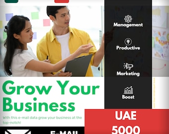 UAE email database, Country emails data, Marketing campaign, Email data, Bulk emails, Arab database, Marketing data, digital product, email