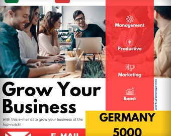 Germany email database, 100 percent real email, marketing database, digital database, instant download, data provider, genuine emails,german