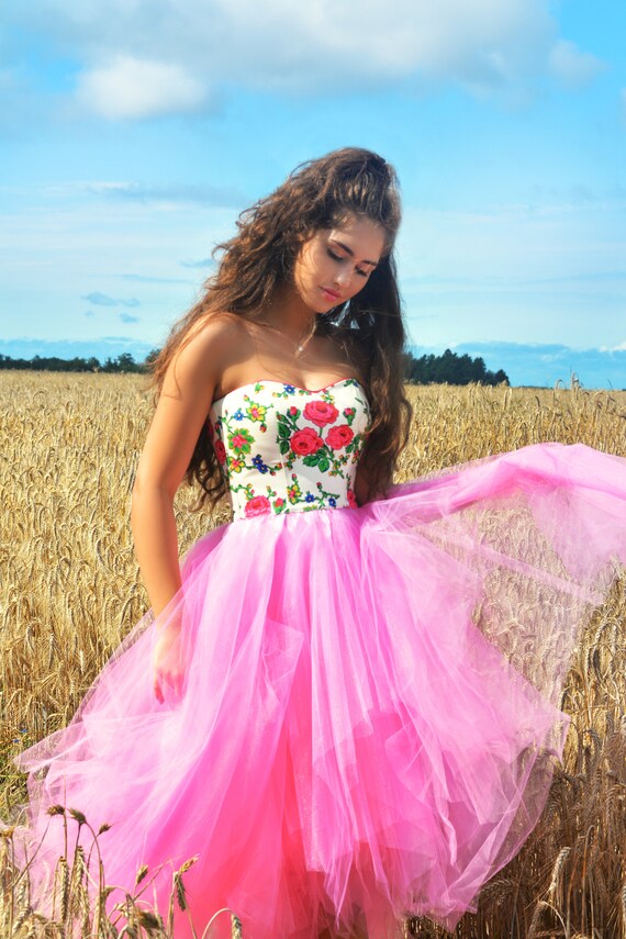 Folklore kleid große größen Clearance