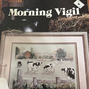 Ulotka do haftu krzyżykowego Morning Vigil