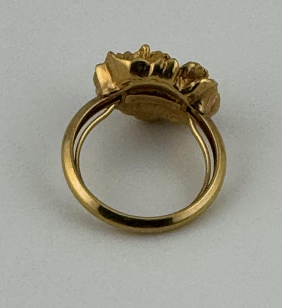 Boutons De Manchette Vintage AVON Des Années 1970 - Doré Et Rose - Occasion En Bon état