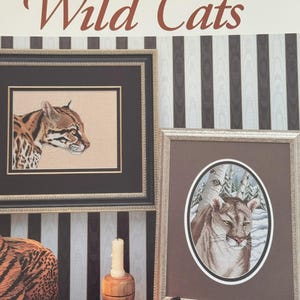 Ulotka do haftu krzyżykowego Wild Cats