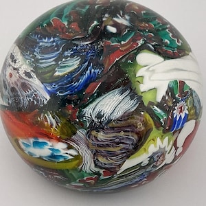 Vintage Murano glass paperweight