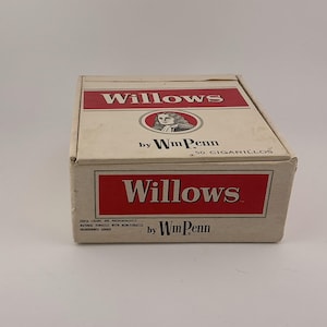 William Penn Willows 4 cents cigar box