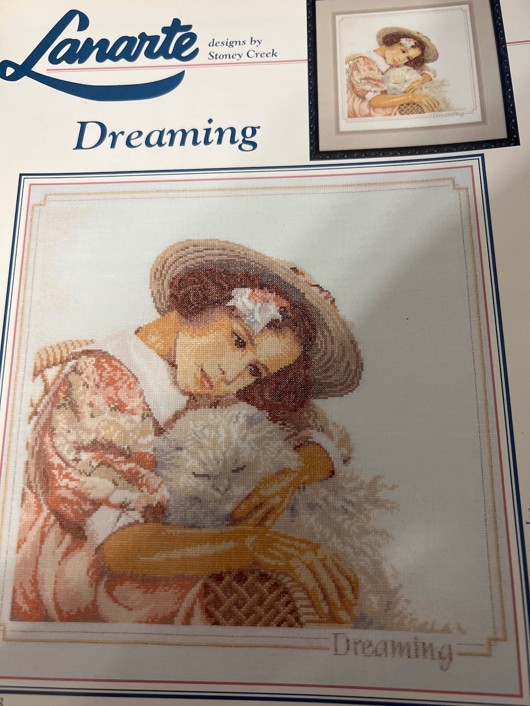 Lanarte Dreaming Cross Stitch Pattern Etsy